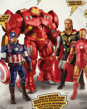 Avengers Age of Ultron Titan Hero Tech Figures