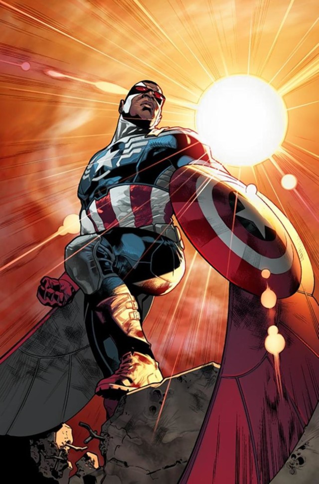 Falcon Captain America Sam Wilson Cover