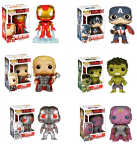 Funko Avengers Age Of Ultron Pop Vinyls Photos Revealed! - Marvel Toy News