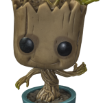 king groot glow in the dark funko pop