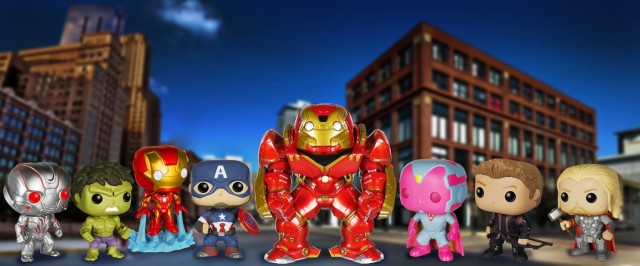 Funko POP Vinyls Avengers Age of Ultron Figures Complete Set Lineup