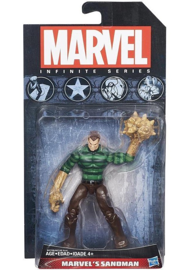 Hasbro Marvel Universe 2015 Sandman Figure Packaged