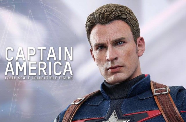 Hot Toys Age of Ultron Captain America Chris Evans Head Steve Rogers