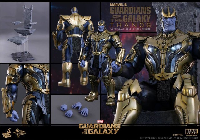 Hot Toys Guardians of the Galaxy Thanos Figure and Accessories