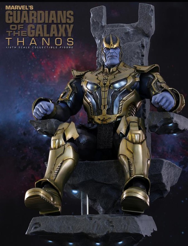 Hot Toys Thanos MMS 280 Figure with Throne