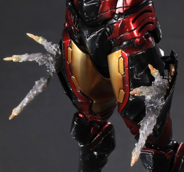 Iron Man Play Arts Kai Missile Launching Effects Pieces