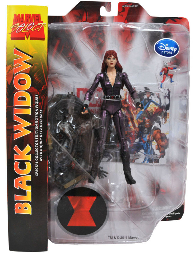 Marvel Select Black Widow Figure Packaged Disney Store Exclusive