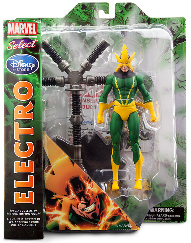 Marvel Select Electro Figure Packaged Single-Carded