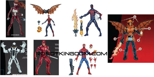 Spider-Man Marvel Legends 2015 Series Hobgoblin Build-A-Figure Wave
