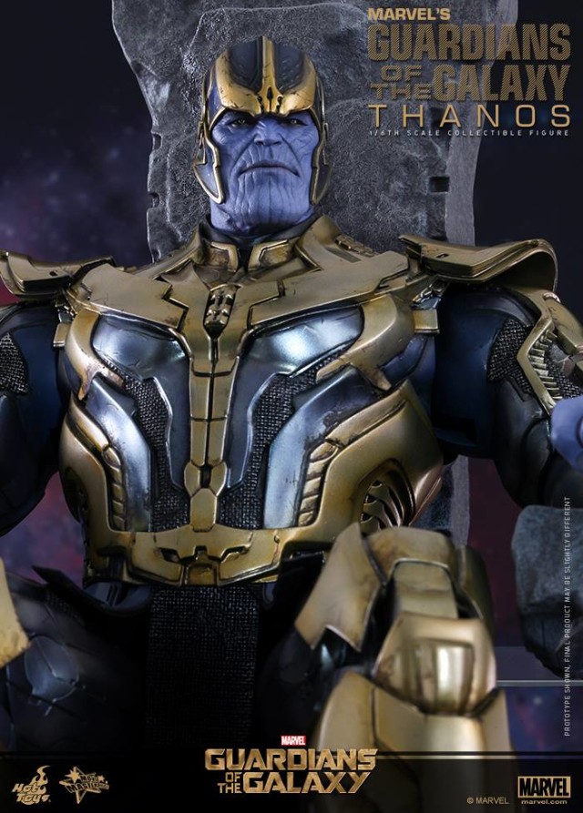 Thanos Hot Toys Figure Close-Up
