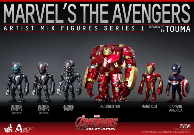 Hot Toys Avengers Age of Ultron Artist Mix Figures