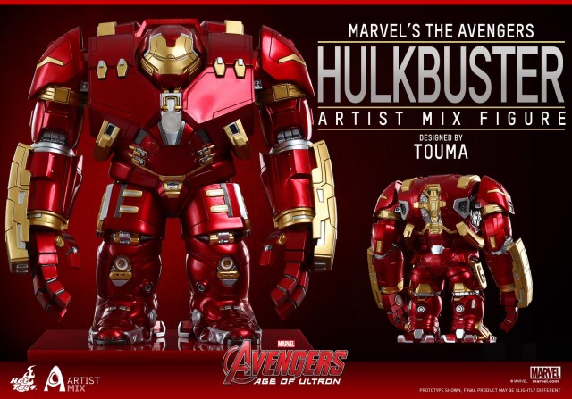 Hot Toys Hulkbuster Iron Man Artist Mix Figure