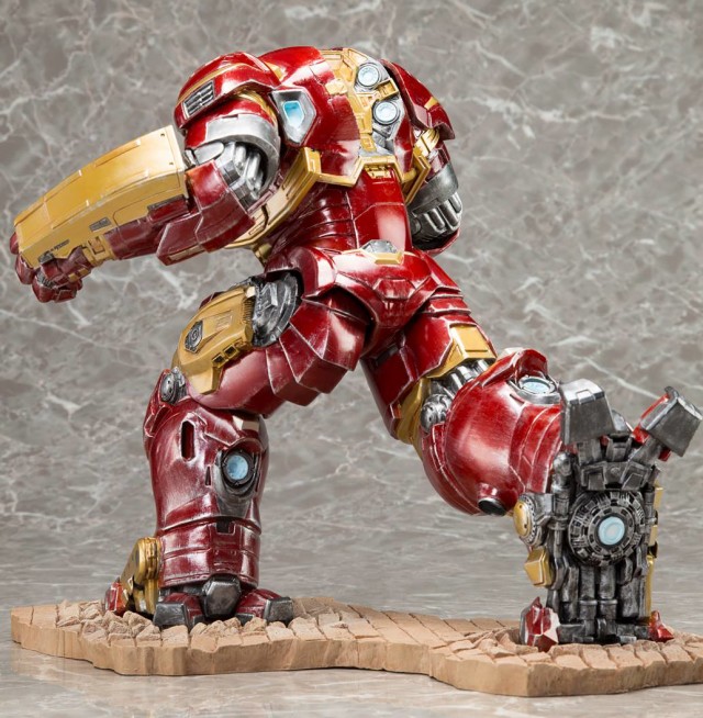 Hulkbuster Iron Man Kotobukiya ARTFX+ Statue Rear View