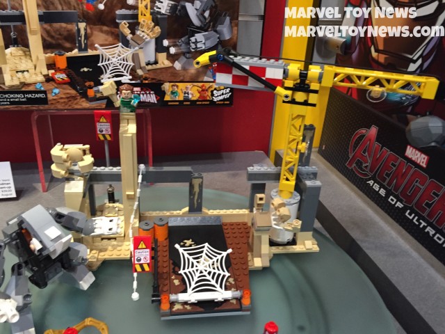 LEGO Superheroes 76037 New York Toy Fair 2015 Sandman Rhino Team-Up