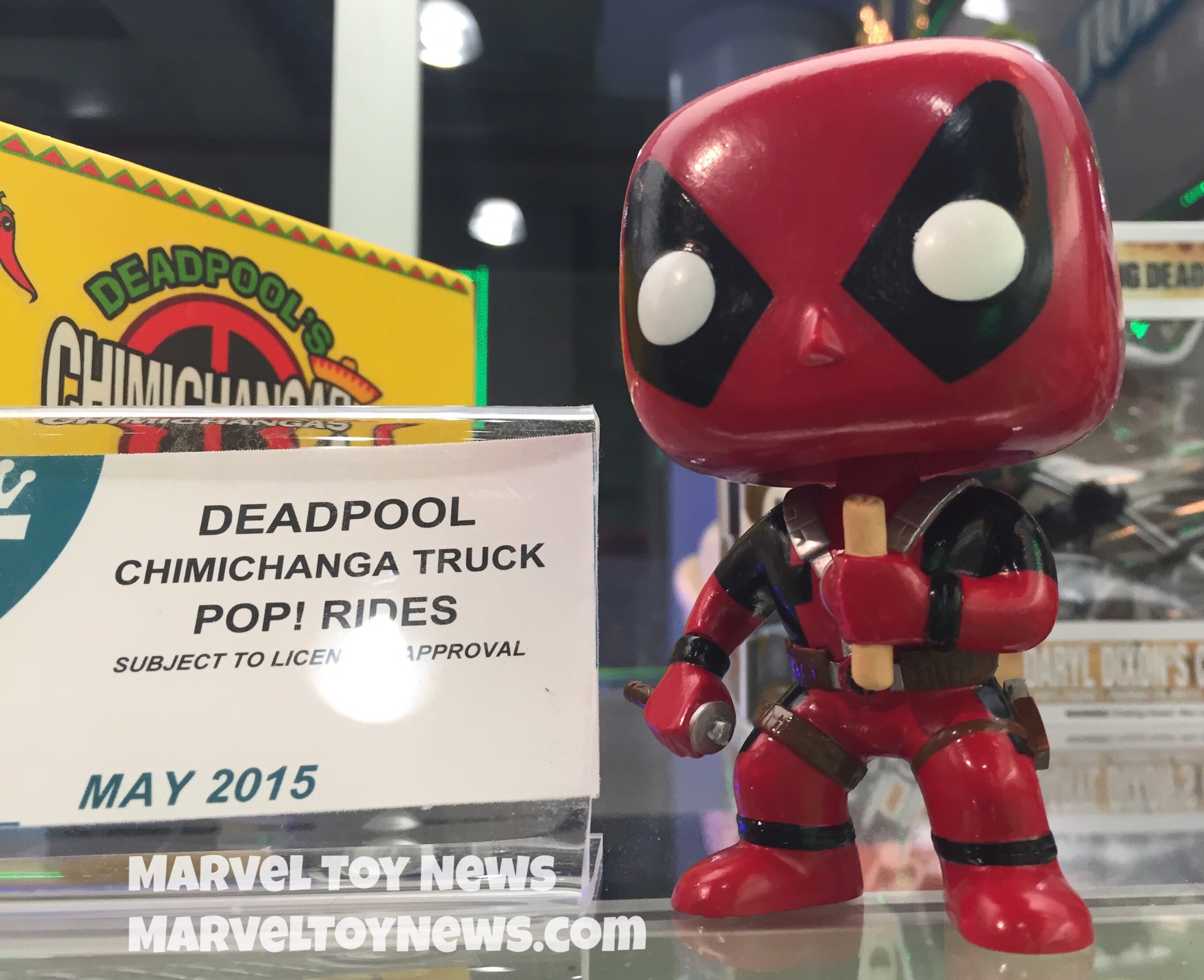 Funko Pop Rides: Deadpool's Chimichanga Truck Action Figure