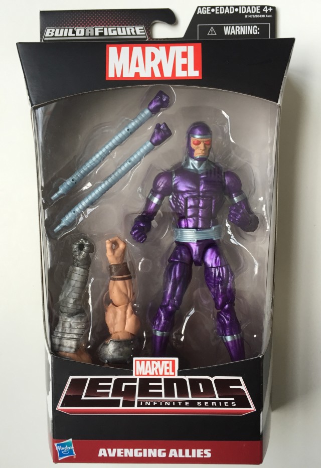 Avengers Marvel Legends Machine Man Figure Packaged