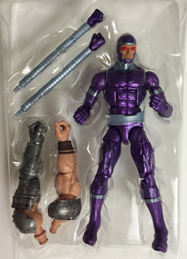 Marvel Legends Avengers Wave 1 Machine Man with King Thor BAF Arms