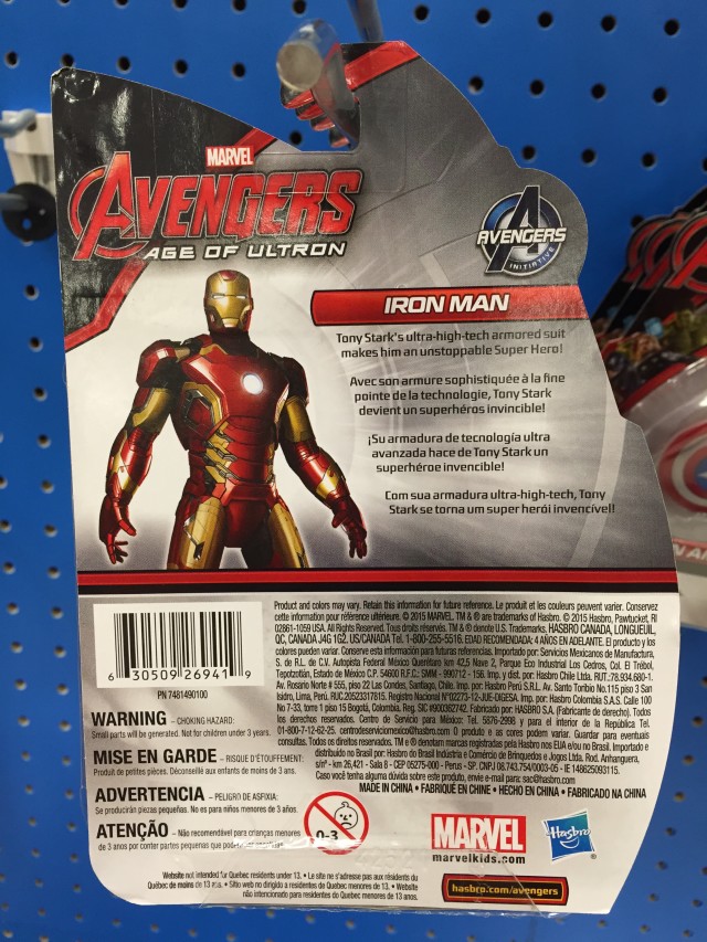 Hasbro Avengers All-Stars Iron Man Mark 43 Figure Cardback