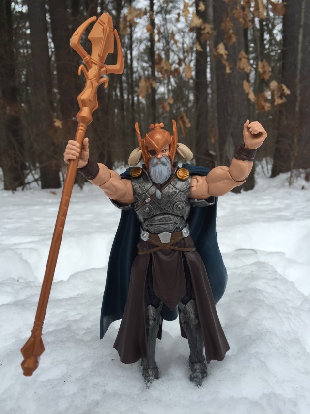 Avengers Marvel Legends Odin Action Figure with Staff