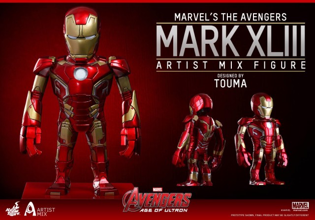 Iron Man Mark 43 Hot Toys Artist Mix Figure