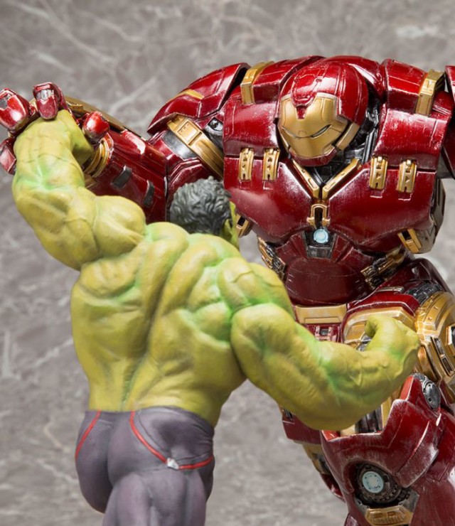Kotobukiya Avengers Age of Ultron Hulkbuster Iron Man and Hulk Statues