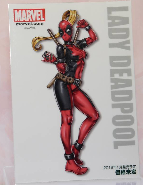 Kotobukiya Lady Deadpool Bishoujo Statue Concept Art