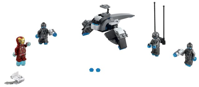 LEGO 76029 Iron Man vs Ultron Set Contents