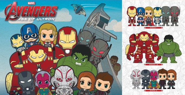 Avengers Age of Ultron Hot Toys Cosbaby Figures Assortment Series 1 1.5 2