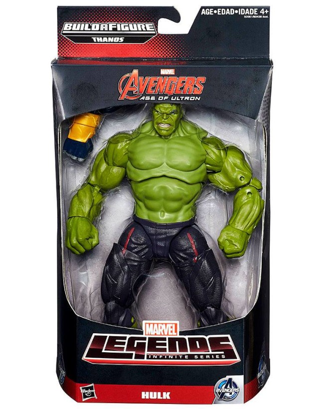 Avengers Age of Ultron Marvel Legends Hulk Figure Packaged