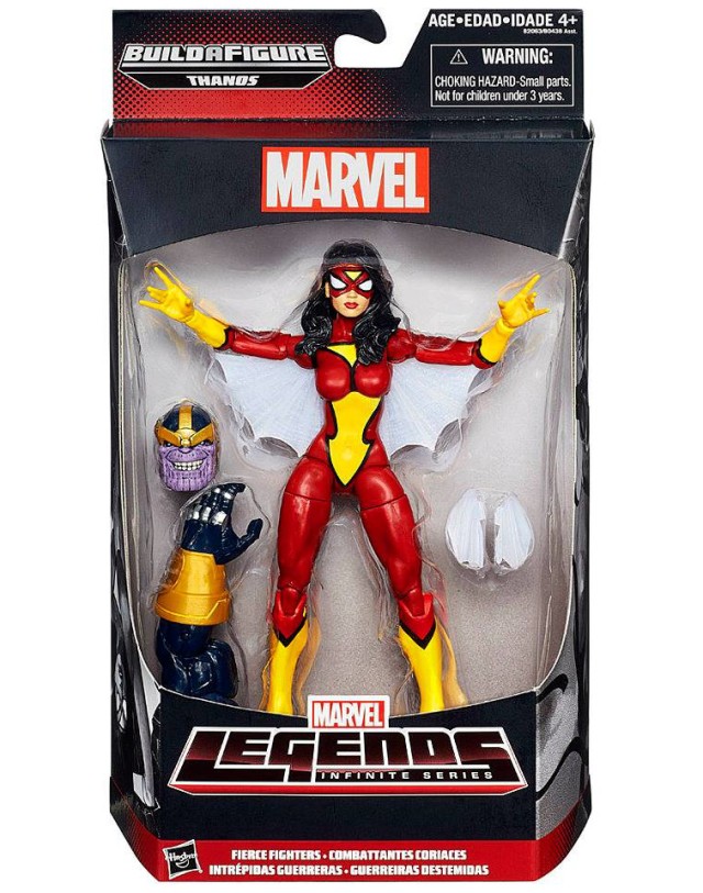 Avengers Marvel Legends Spider-Woman Figure Packaged