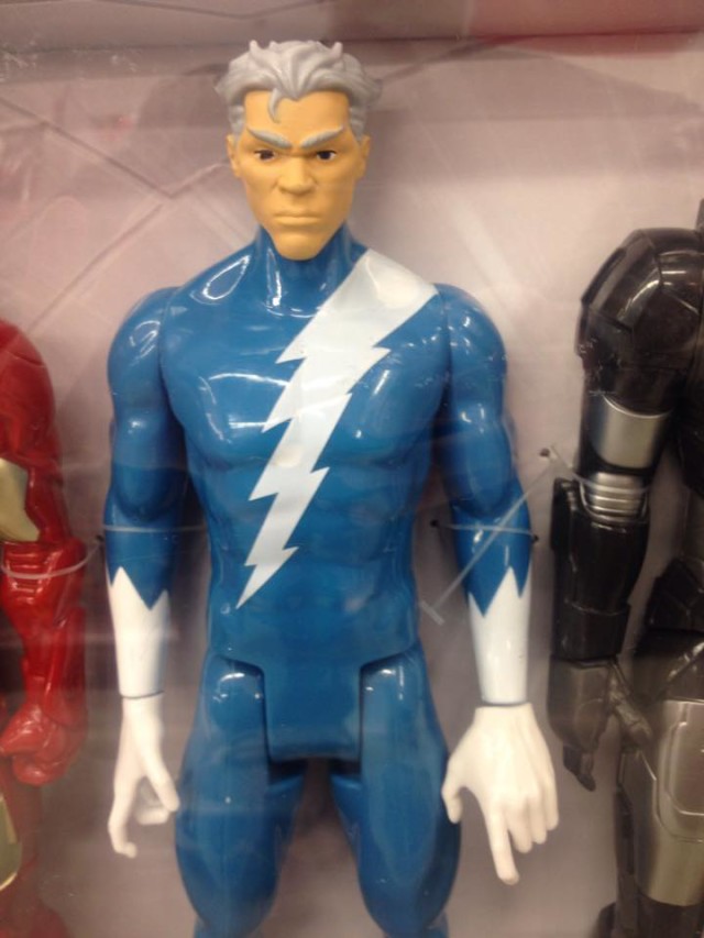 Hasbro Quicksilver Titan Hero Action Figure Close-Up