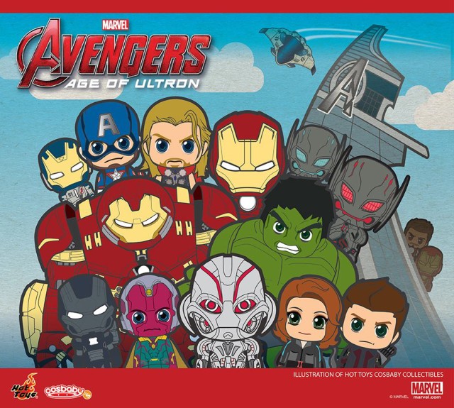 Hot Toys Avengers Age of Ultron Cosbaby Collectibles Figures