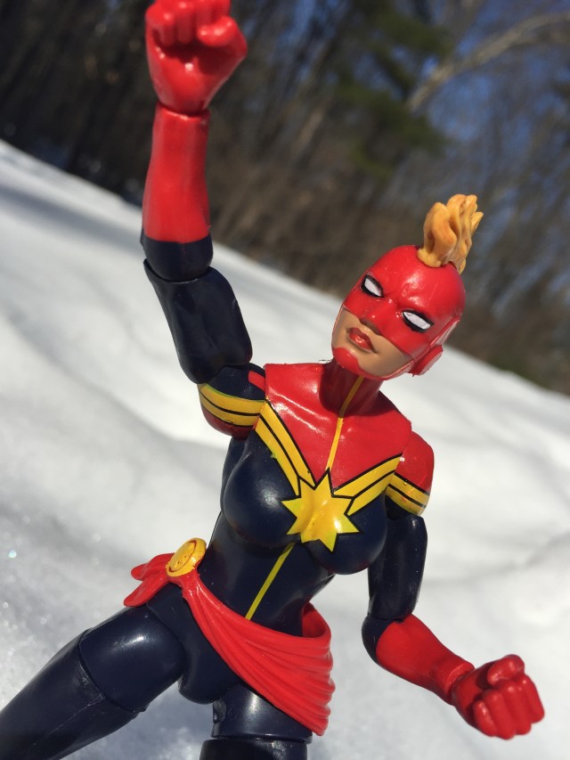 Mohawk Captain Marvel Head Marvel Legends 2015 Avengers Odin Series Figure