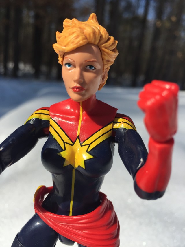 Hasbro Marvel Legends Avengers Infinite Series Captain Marvel Short Hair Head