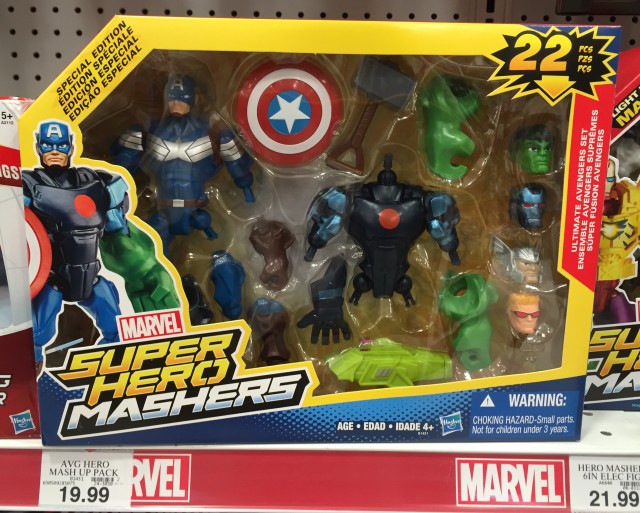 Marvel Super Hero Mashers Ultimate Avengers Set Released
