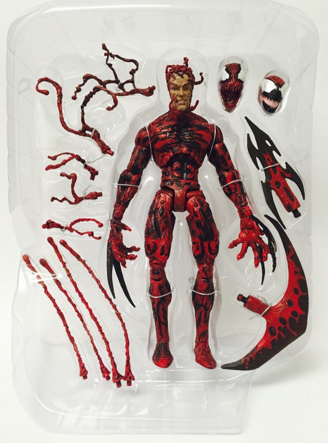 Marvel Select Carnage Figure and Accessories Cletus Kassidy Head