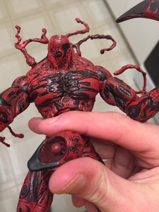 Defective Carnage Select Figure Quality-Control Problems 