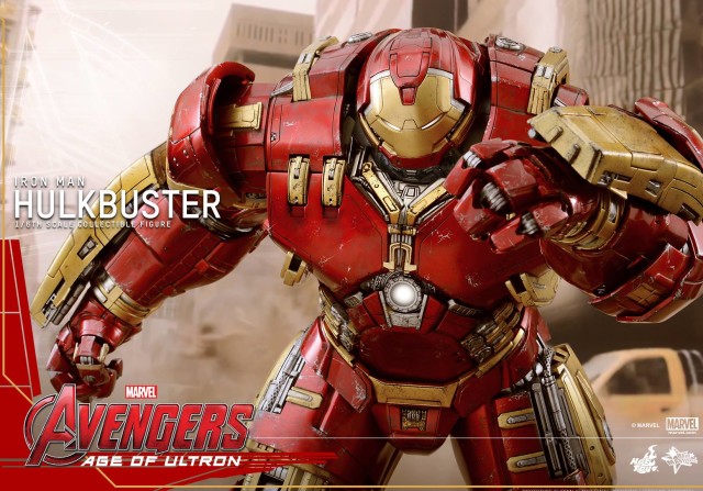 MMS 285 Hulkbuster Iron Man Hot Toys Sixth Scale Figure with Finger Articulation