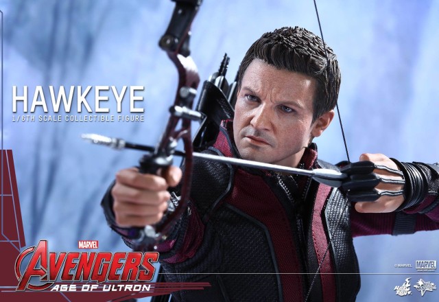 MMS289 Hot Toys Hawkeye Age of Ultron Figure with Bow