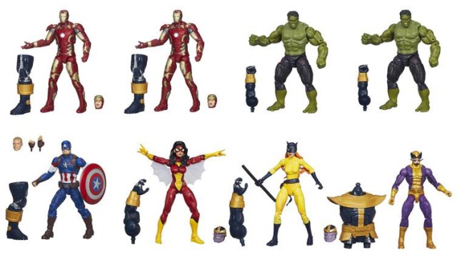 Marvel Legends 2015 Avengers Wave 2 Case Ratios