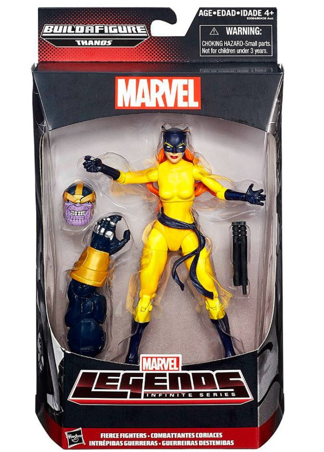 Marvel Legends Hellcat Figure Packaged with Thanos Head