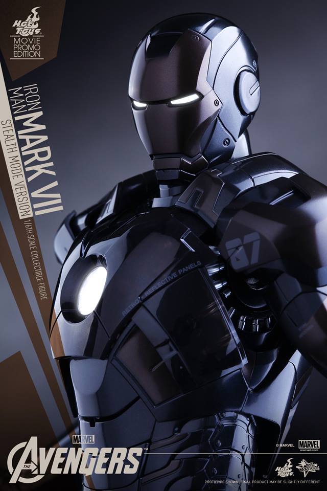 Movie Promo Stealth Iron Man Hot Toys Avengers Age of Ultron Figure