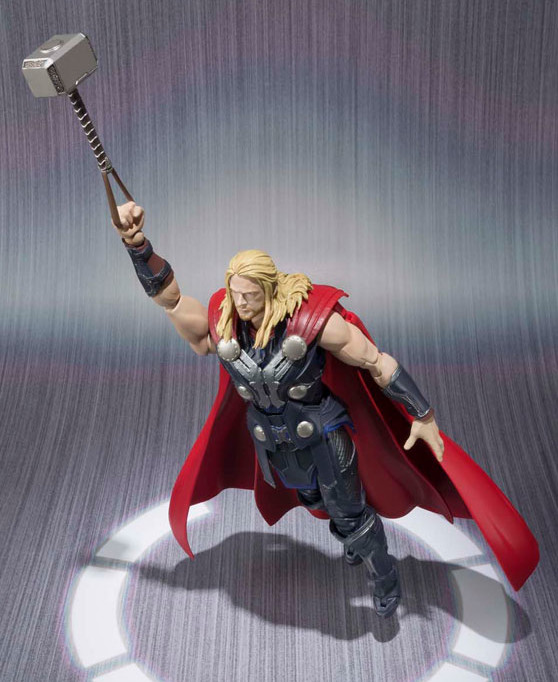 Avengers Age of Ultron Figuarts Thor Figure Flying with Mjolnir