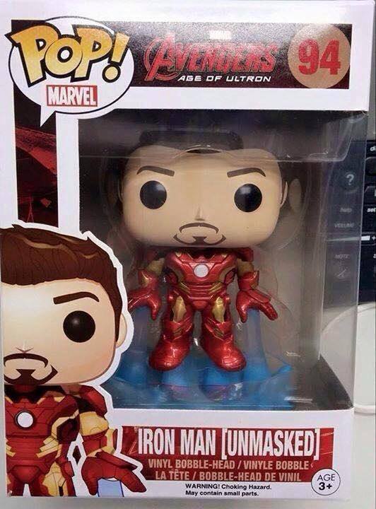 funko pop tony stark iron man