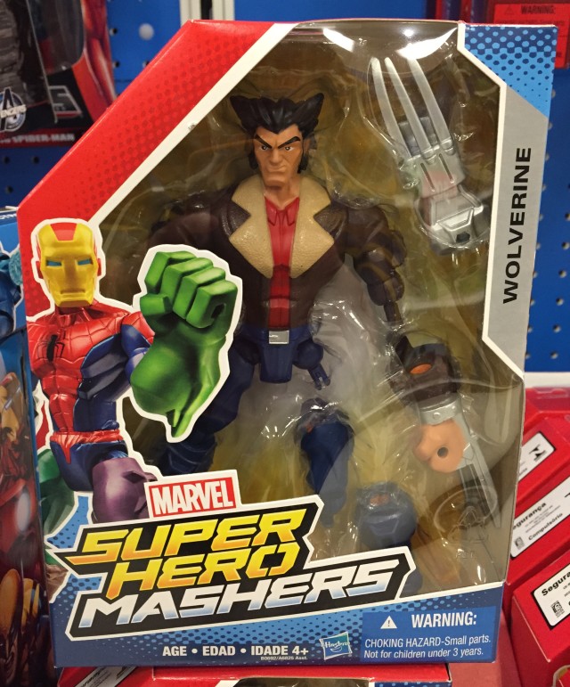 Logan Marvel Mashers Figure Packaged