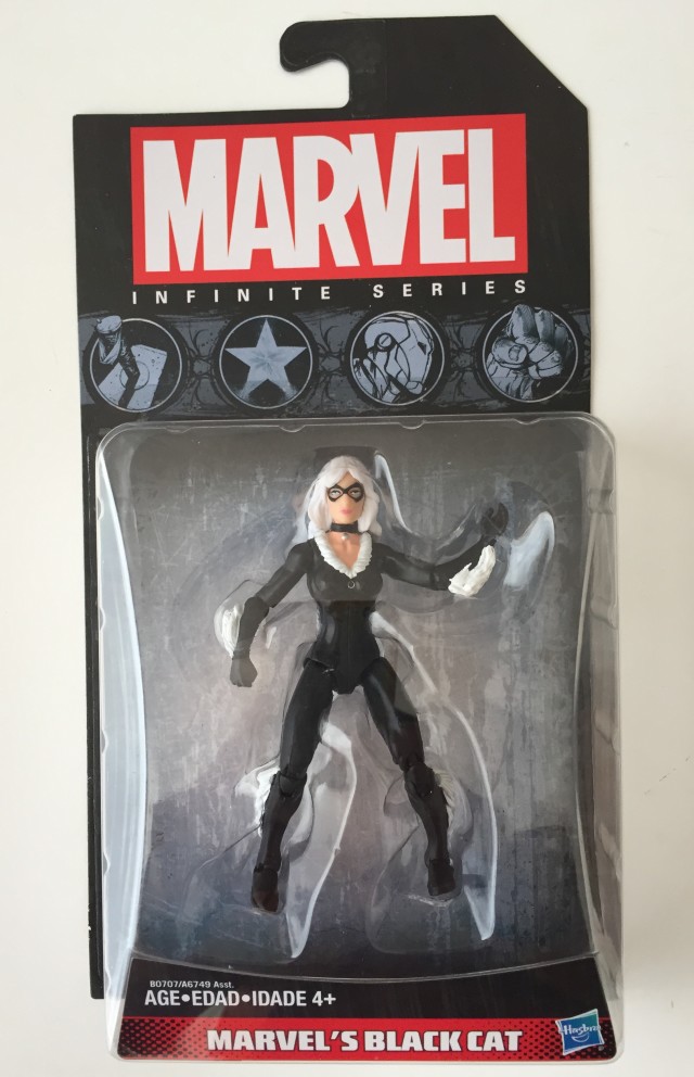 Marvel Infinite Series Wave 6 Black Cat Packaged