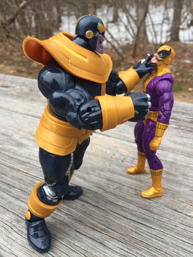 Marvel Legends Thanos Figure Choking Batroc