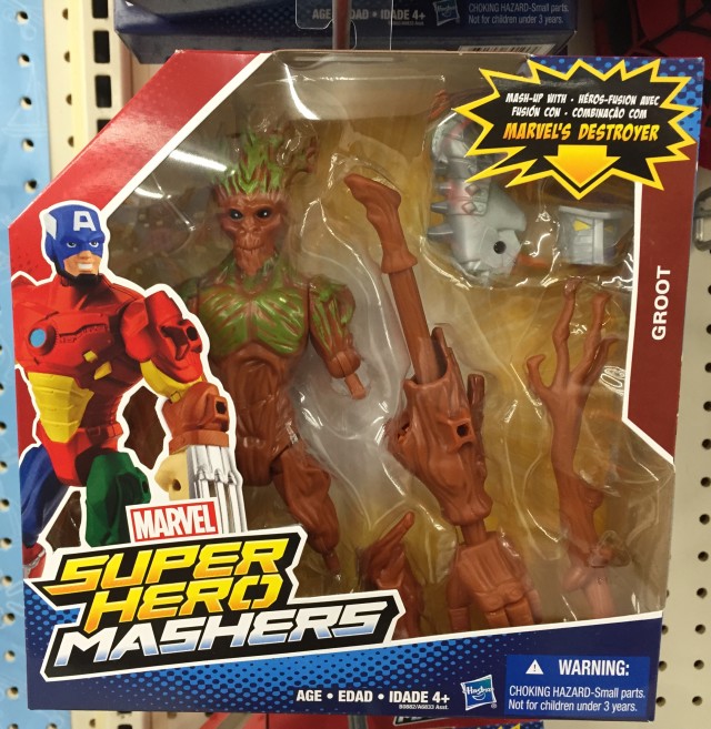 Marvel Mashers Groot Figure Packaged