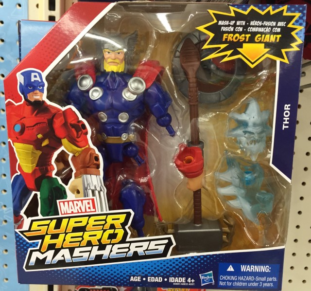 Marvel Masher Battle Armor Thor Packaged