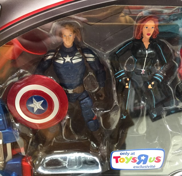3 3/4" Avengers Age of Ultron Black Widow & Captain America Action Figures